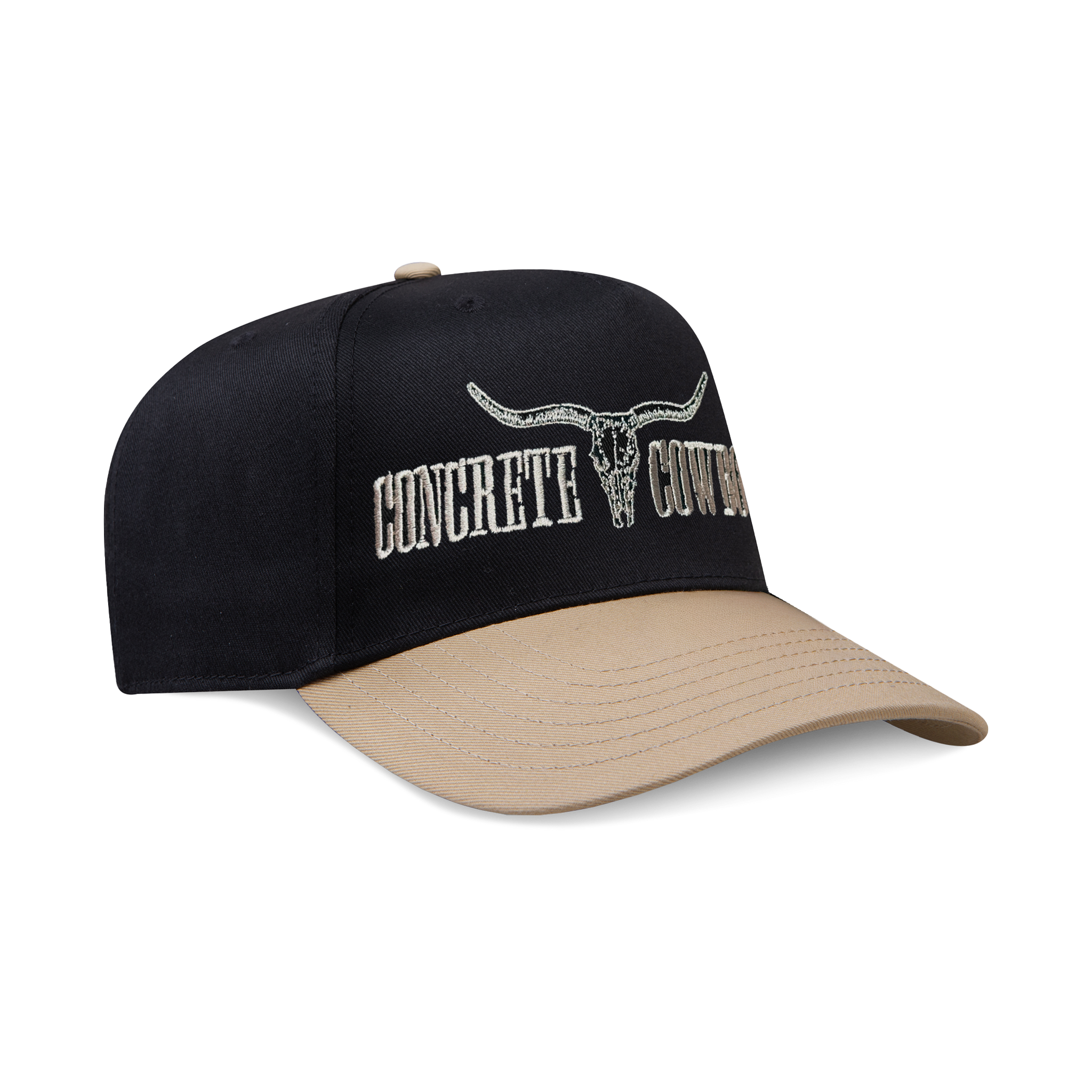 Snap Back - Black w/ Tan