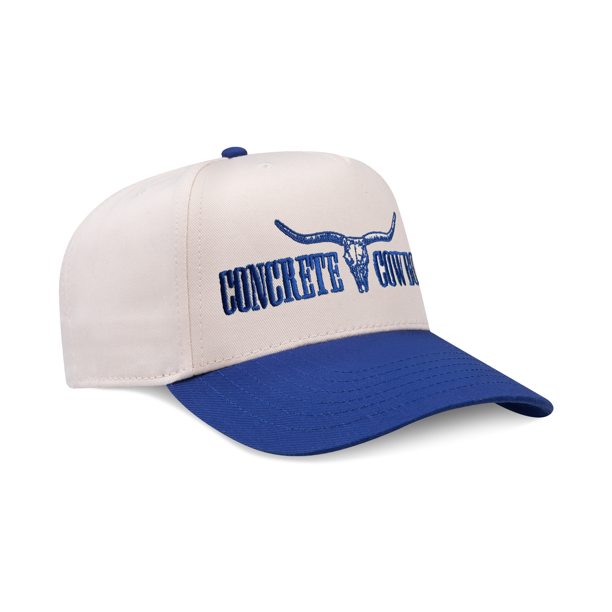 Snap Back - Tan/Blue