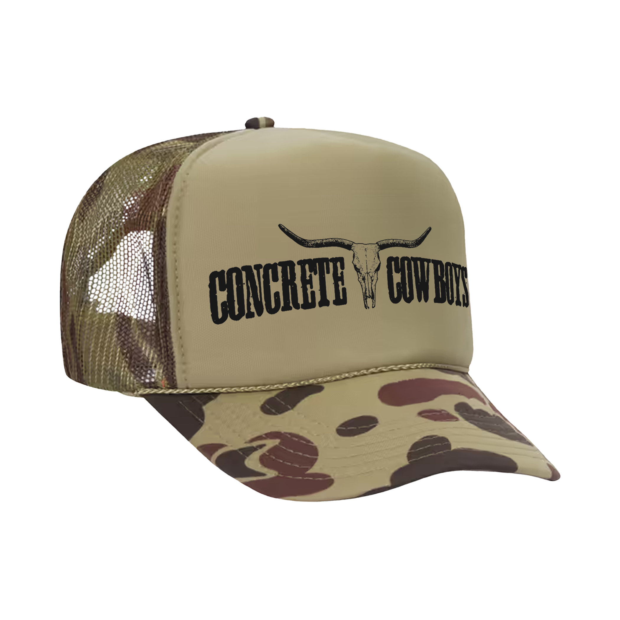Trucker Hat - Green Camo