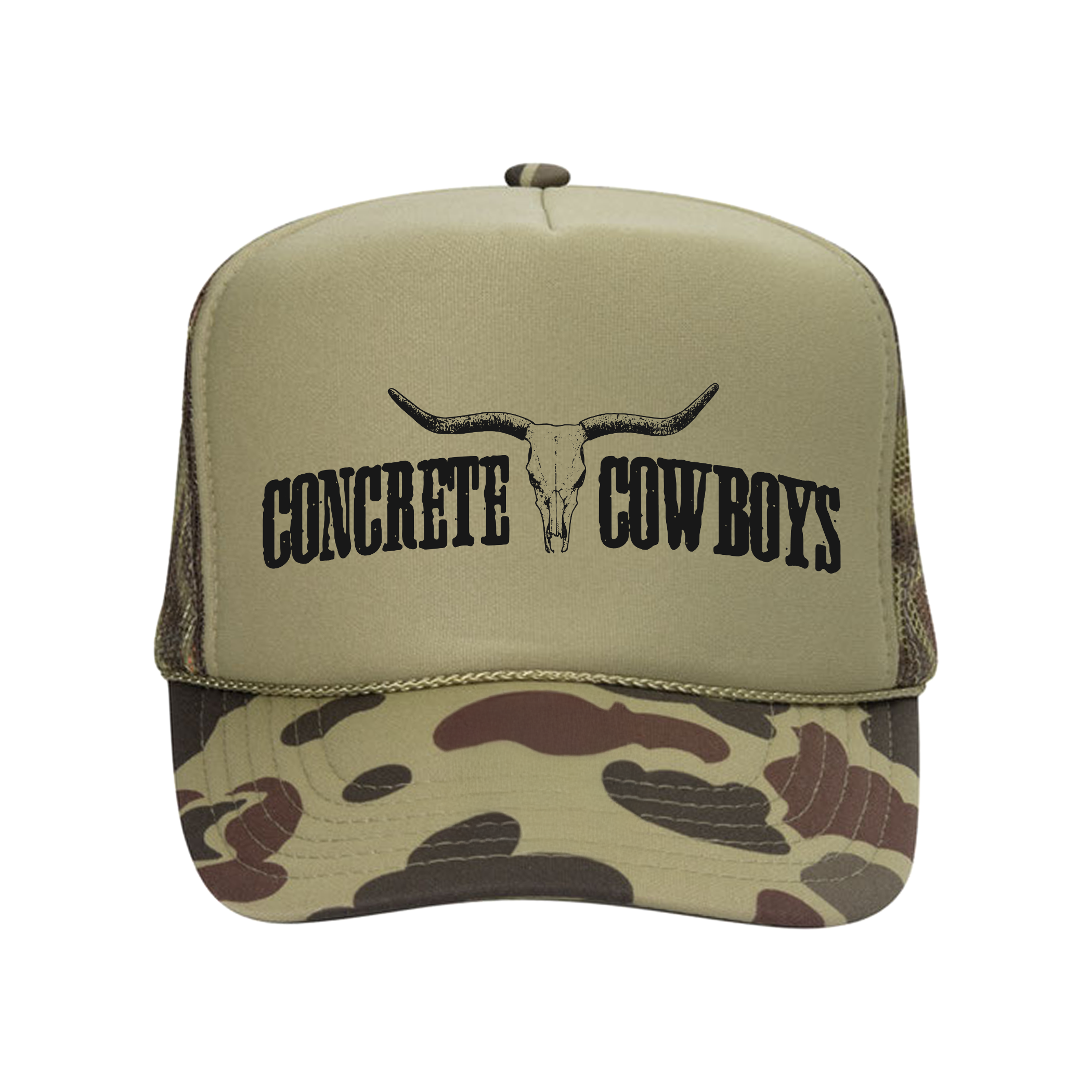 Trucker Hat - Green Camo