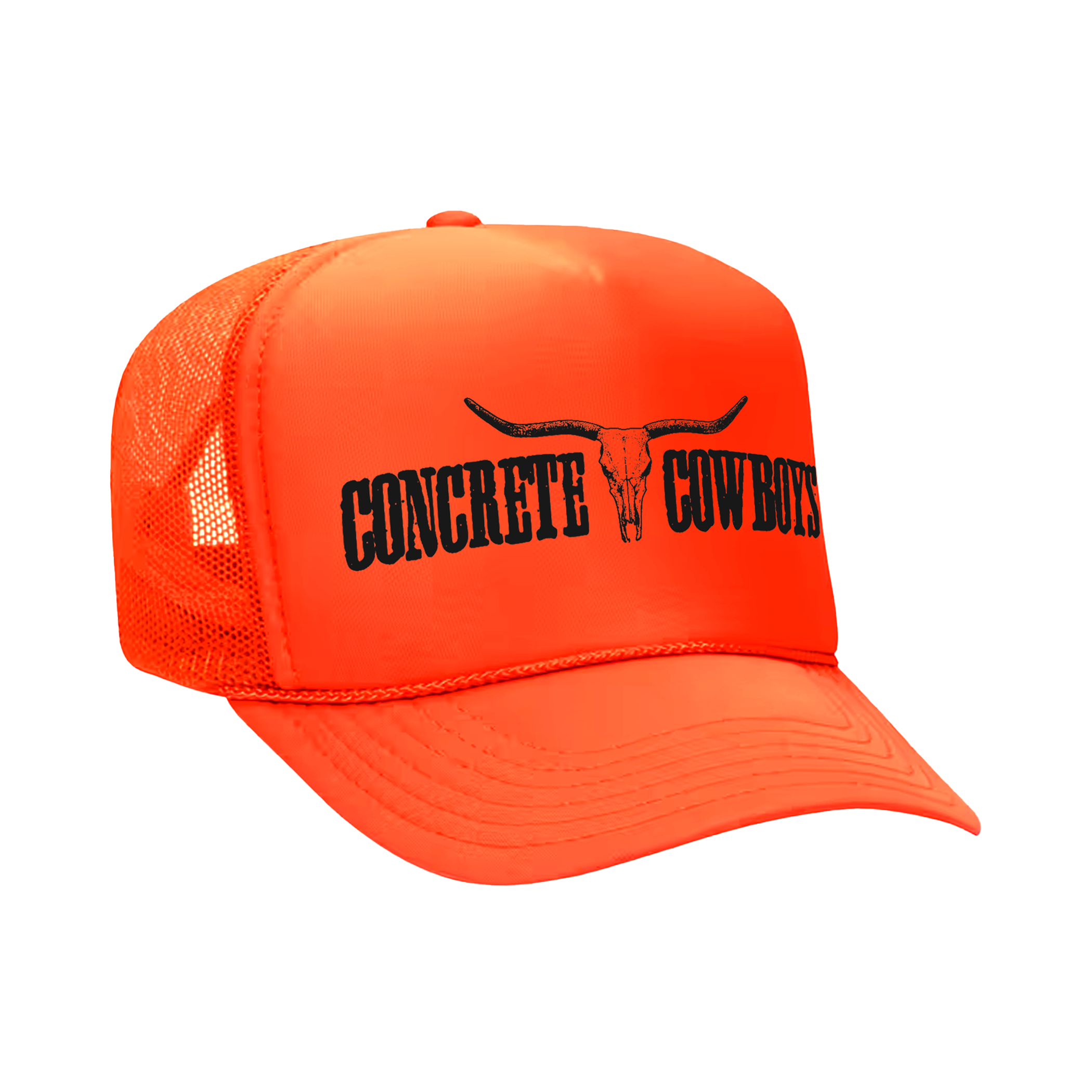 Trucker Hat - Neon Orange