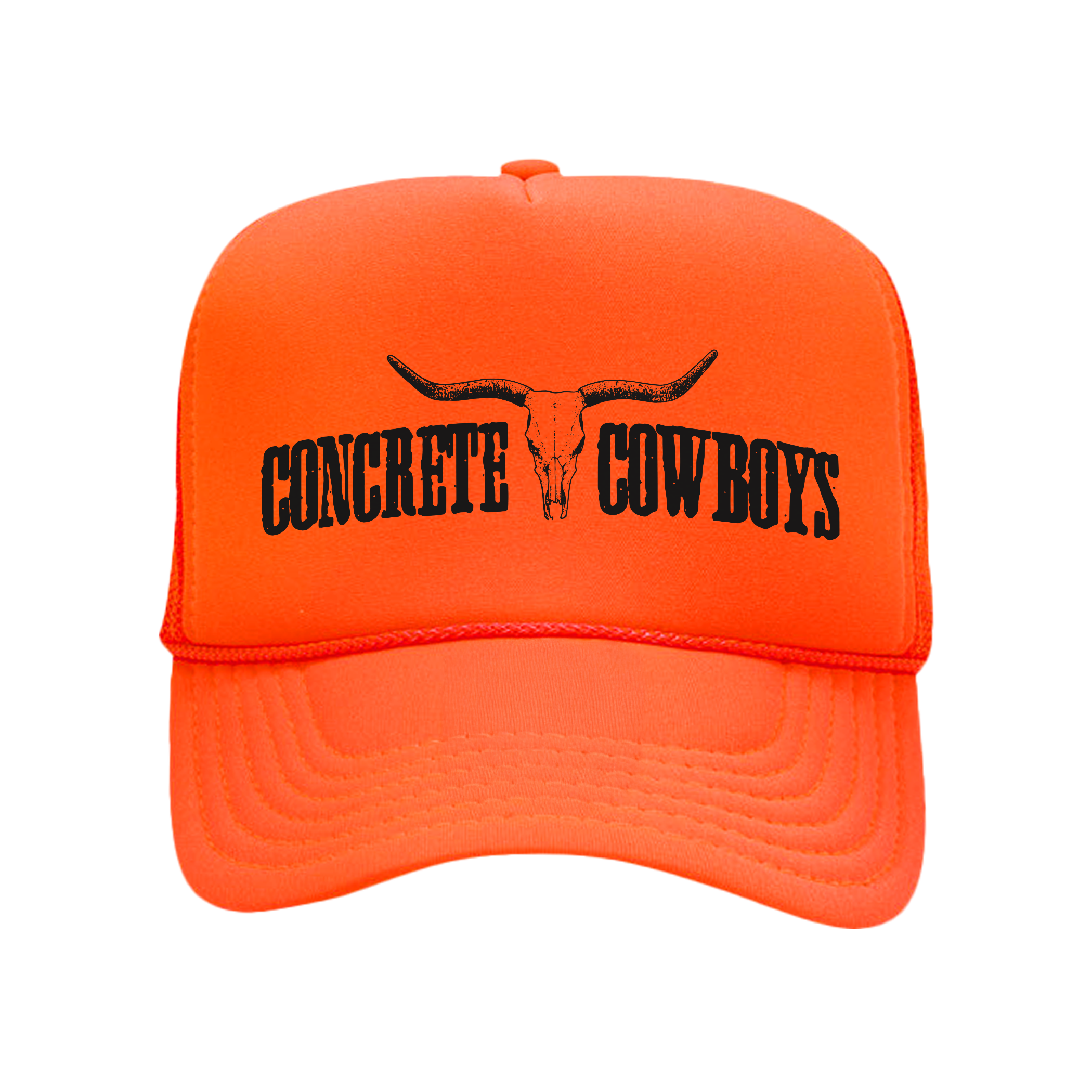 Trucker Hat - Neon Orange