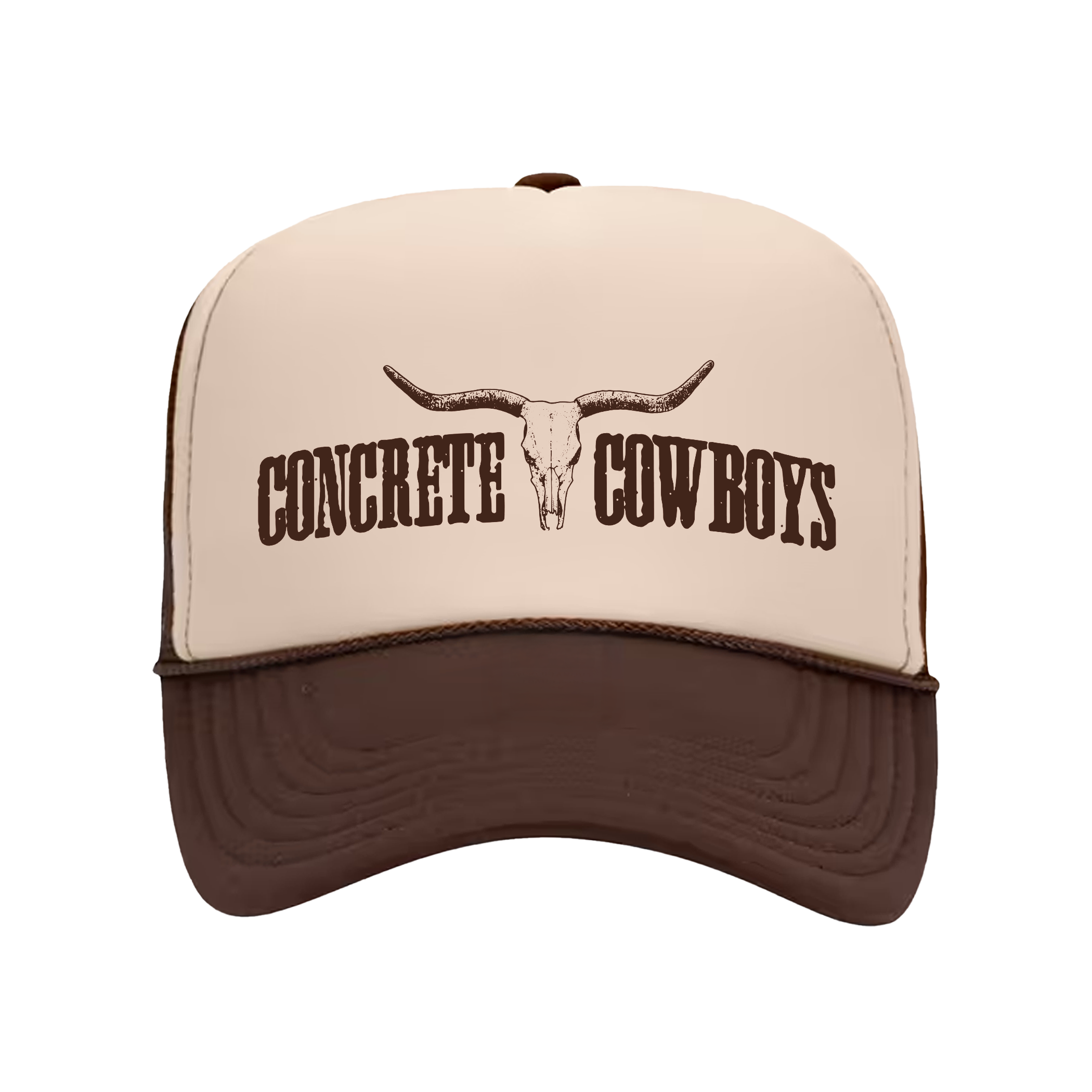 Trucker Hat - Tan/Brown