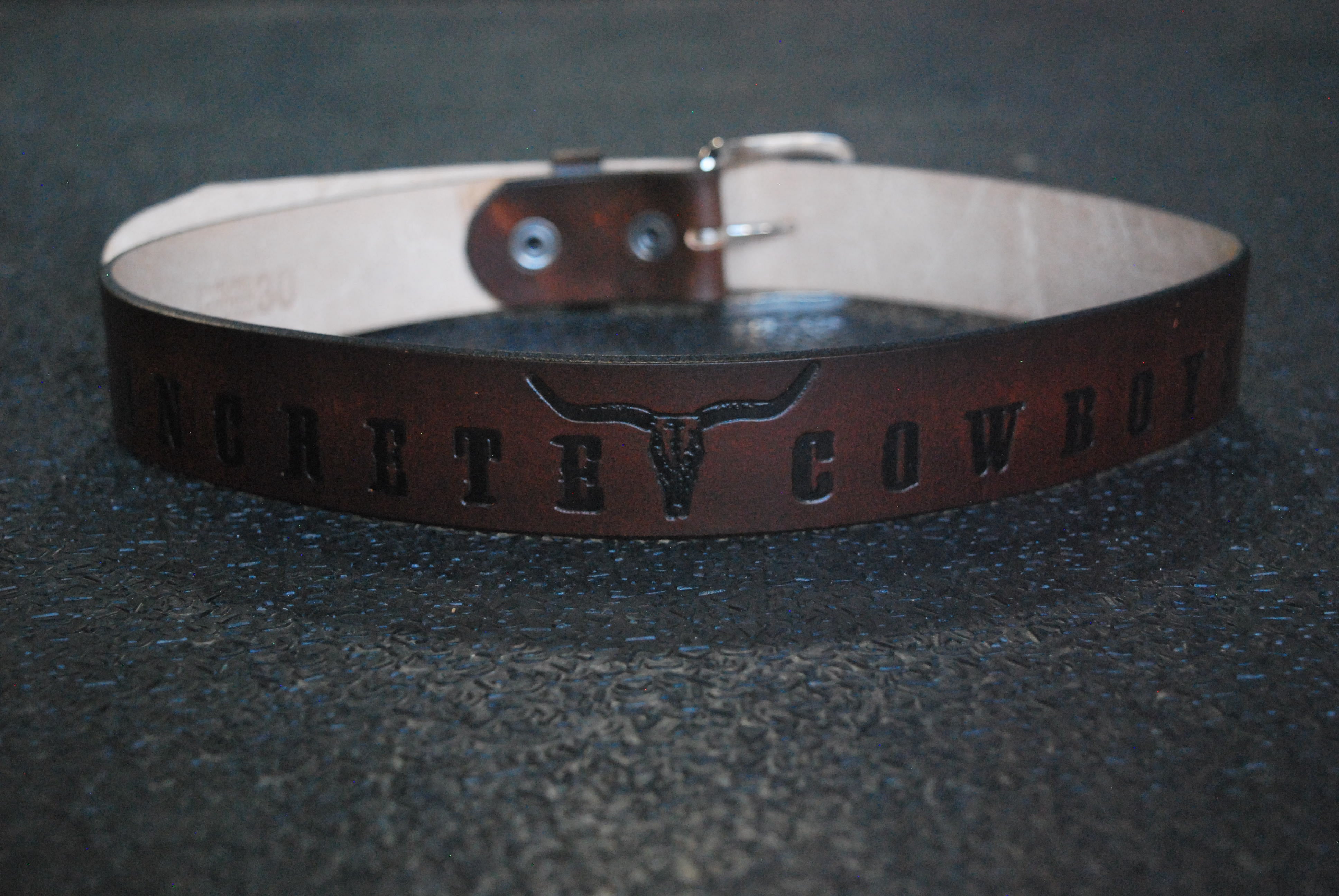 Whiskey Leather Belt
