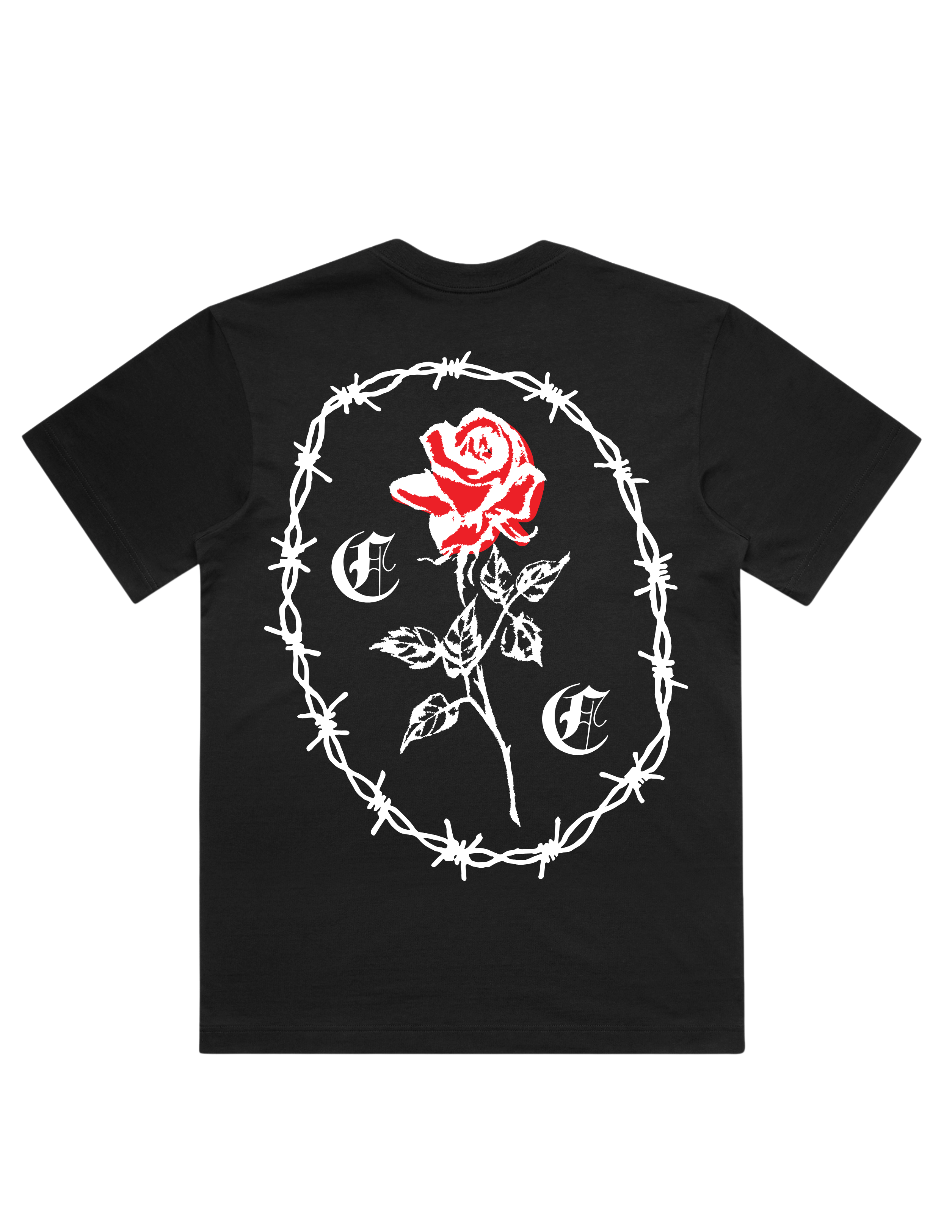Barbed Rose - Black Box Tee