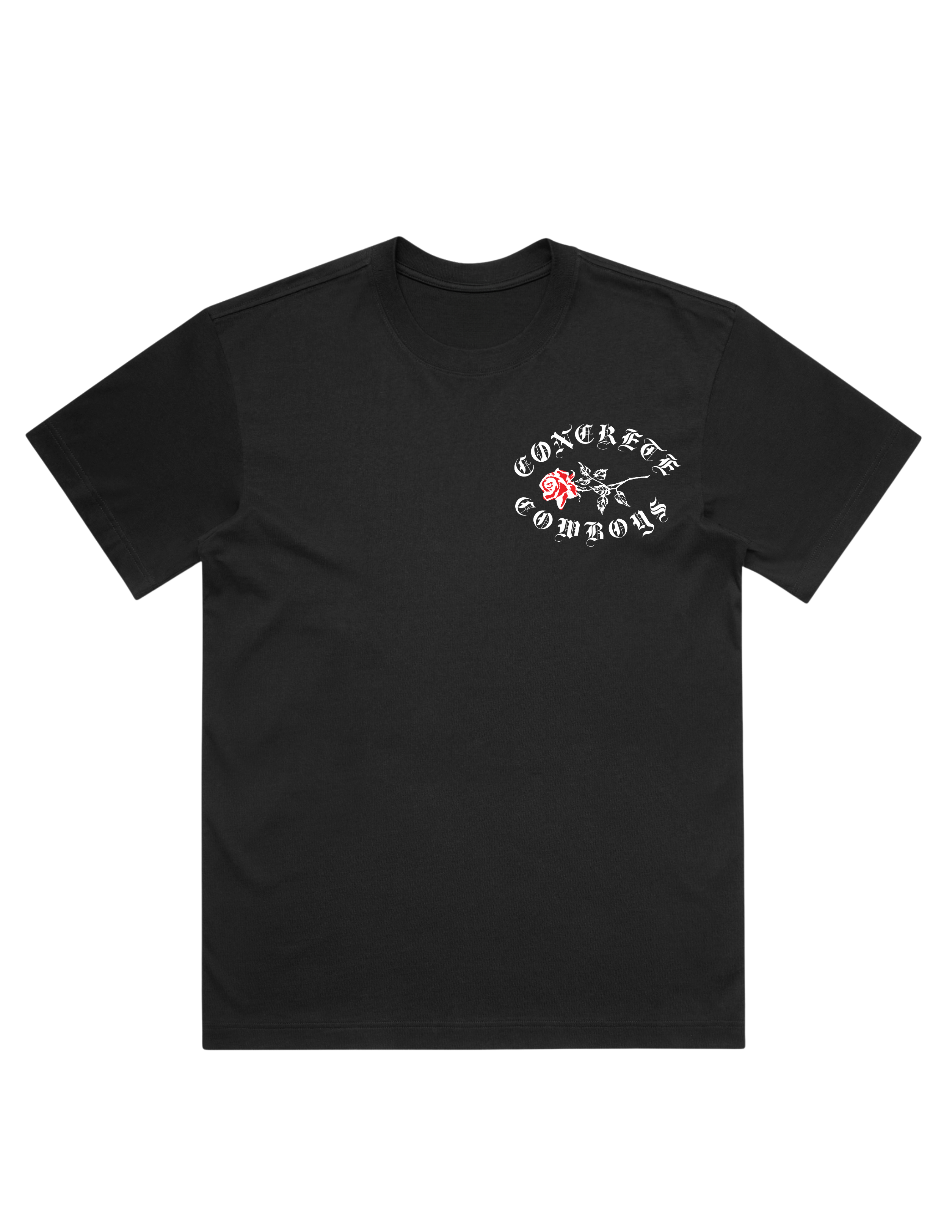 Barbed Rose - Black Box Tee