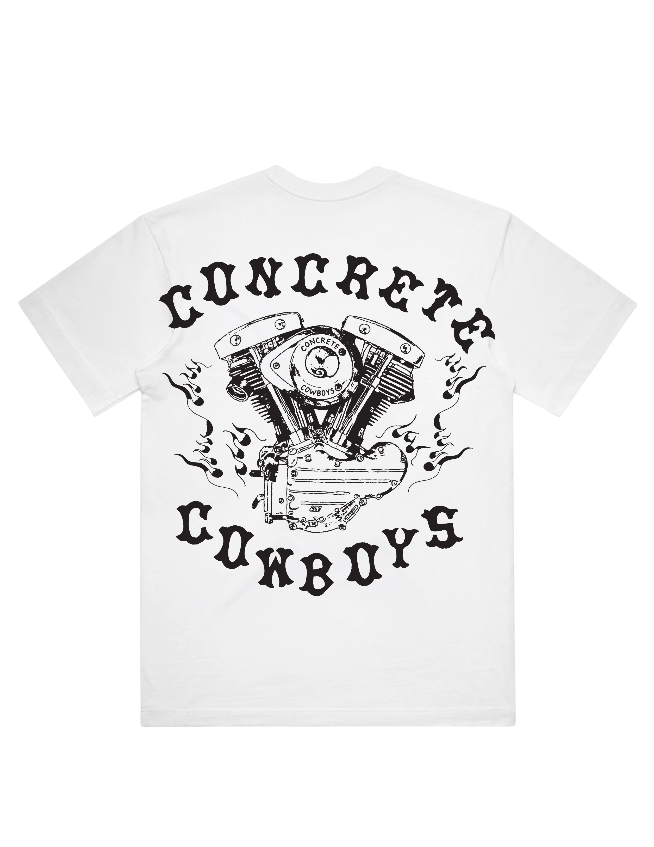 Run It Till She Blows - White Box Tee