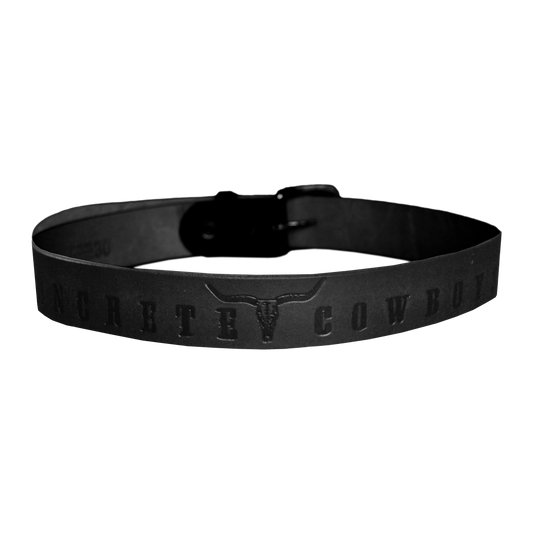 Midnight Leather Belt