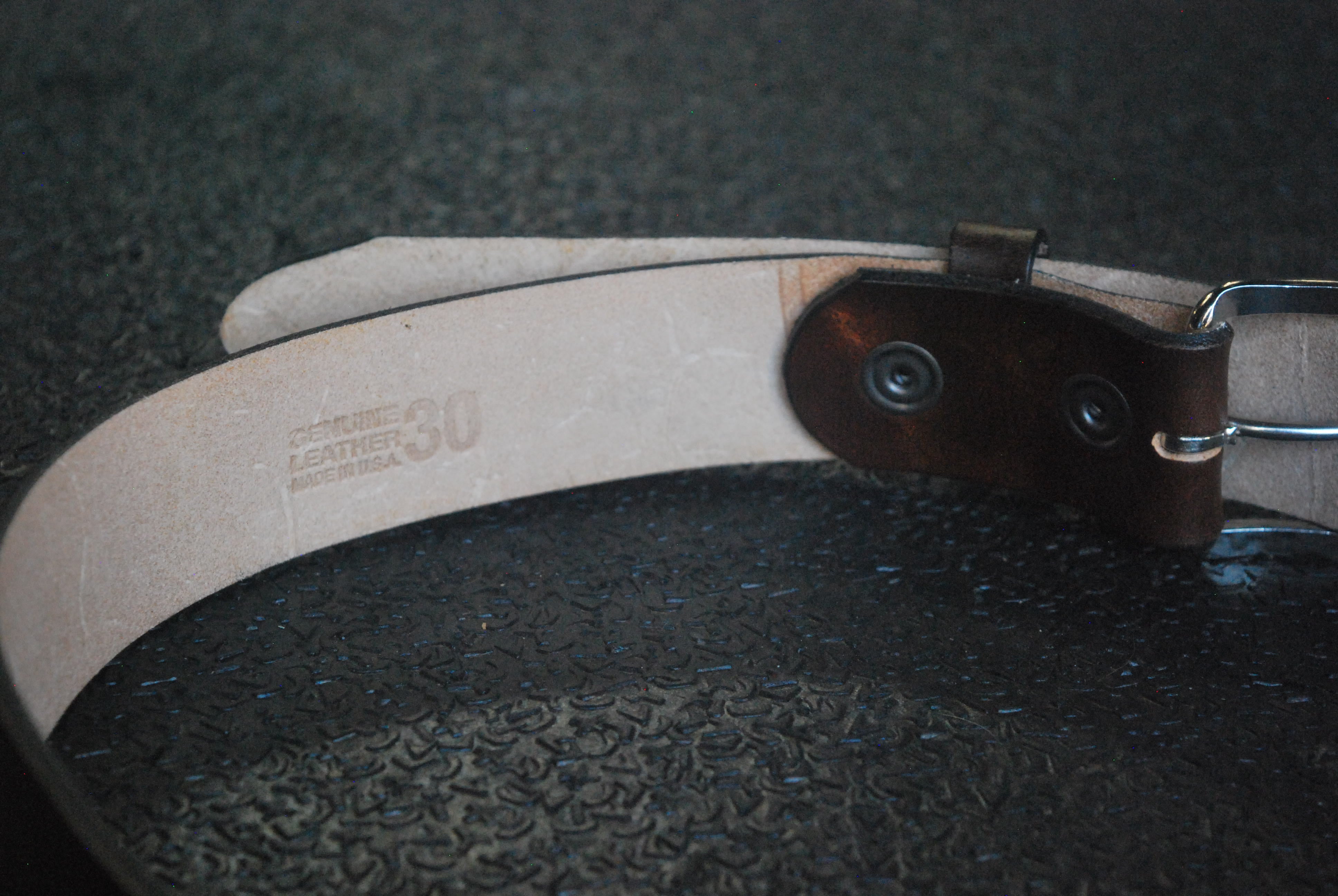 Whiskey Leather Belt