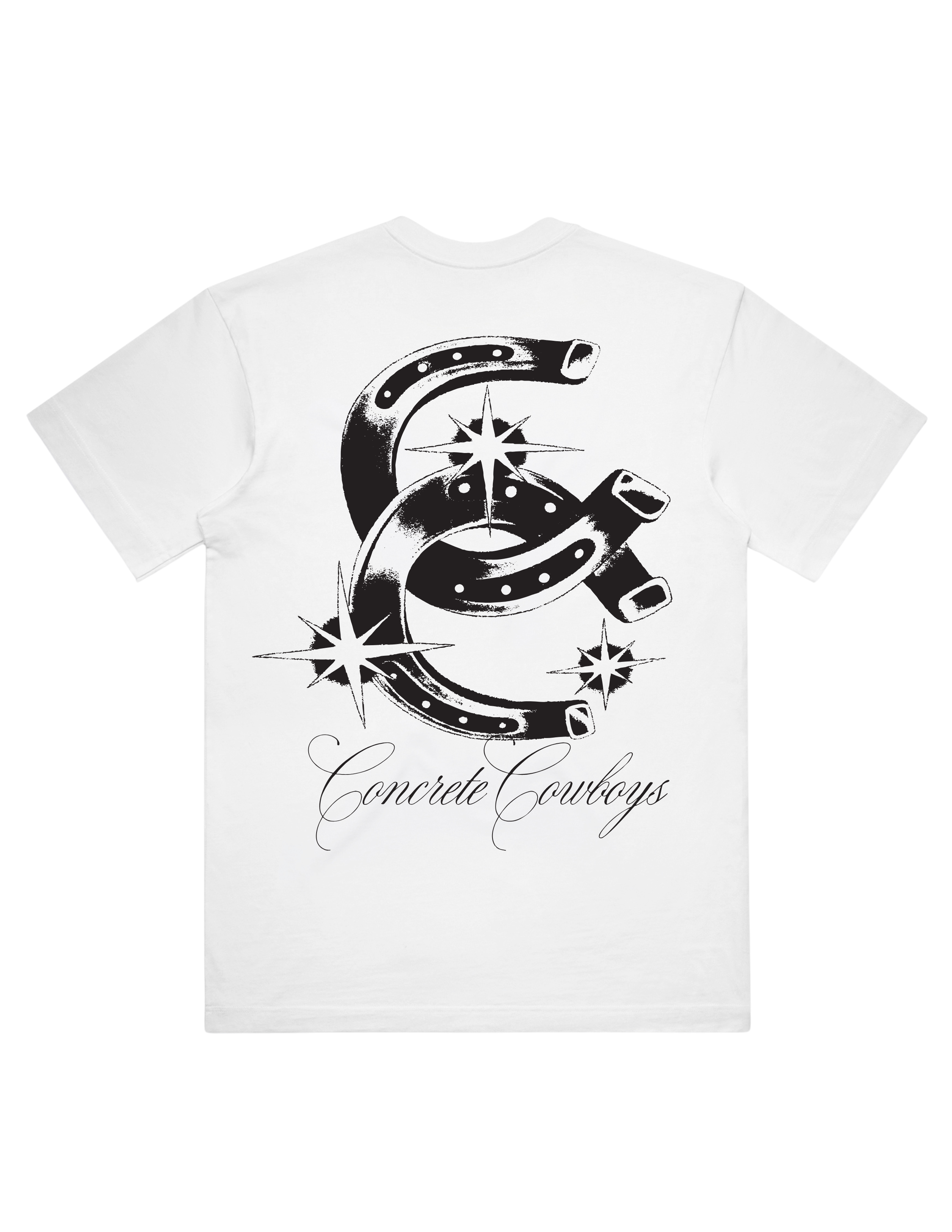 Cadillac Cowboy - White Box Tee