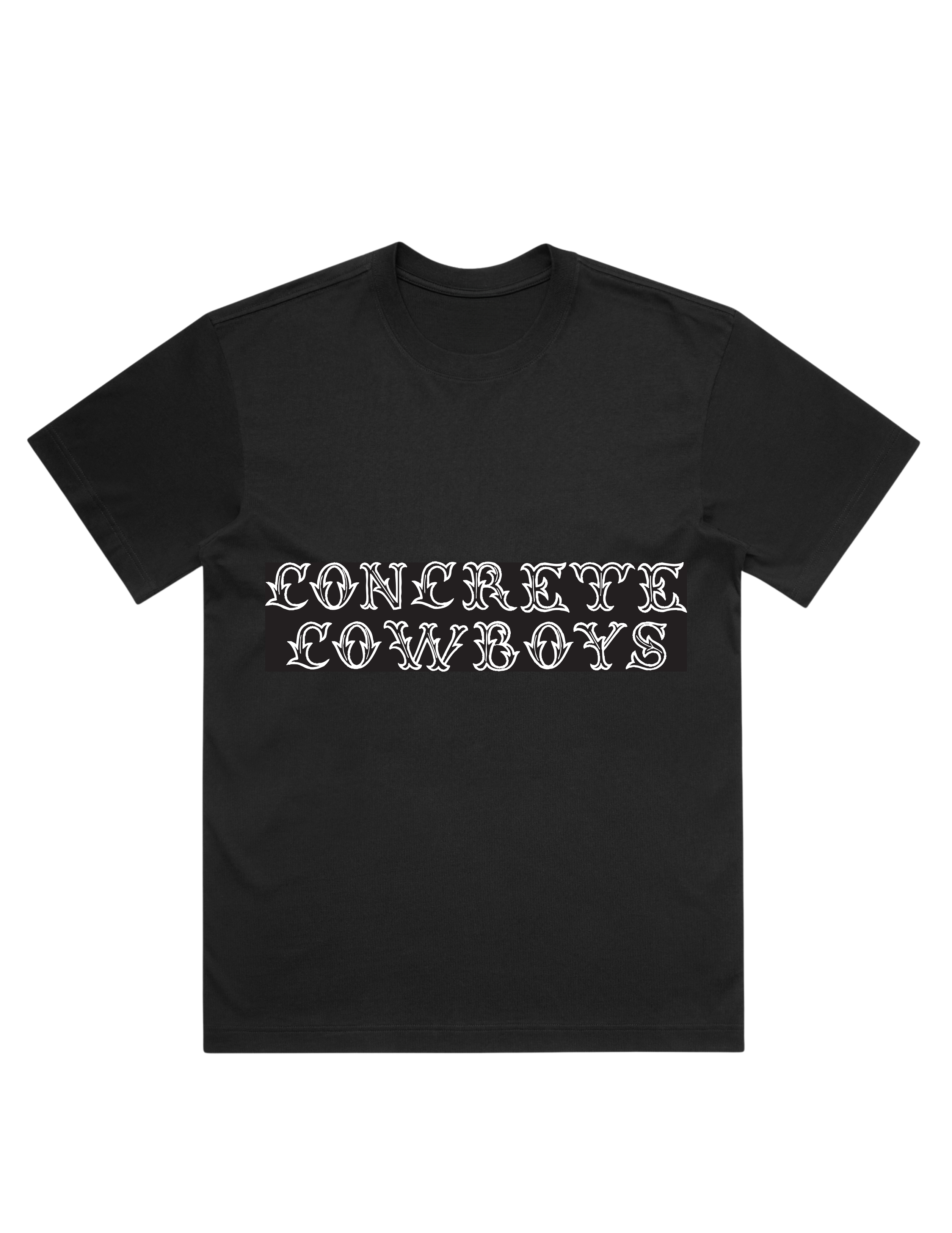 Guts & A Horse Black Box Tee