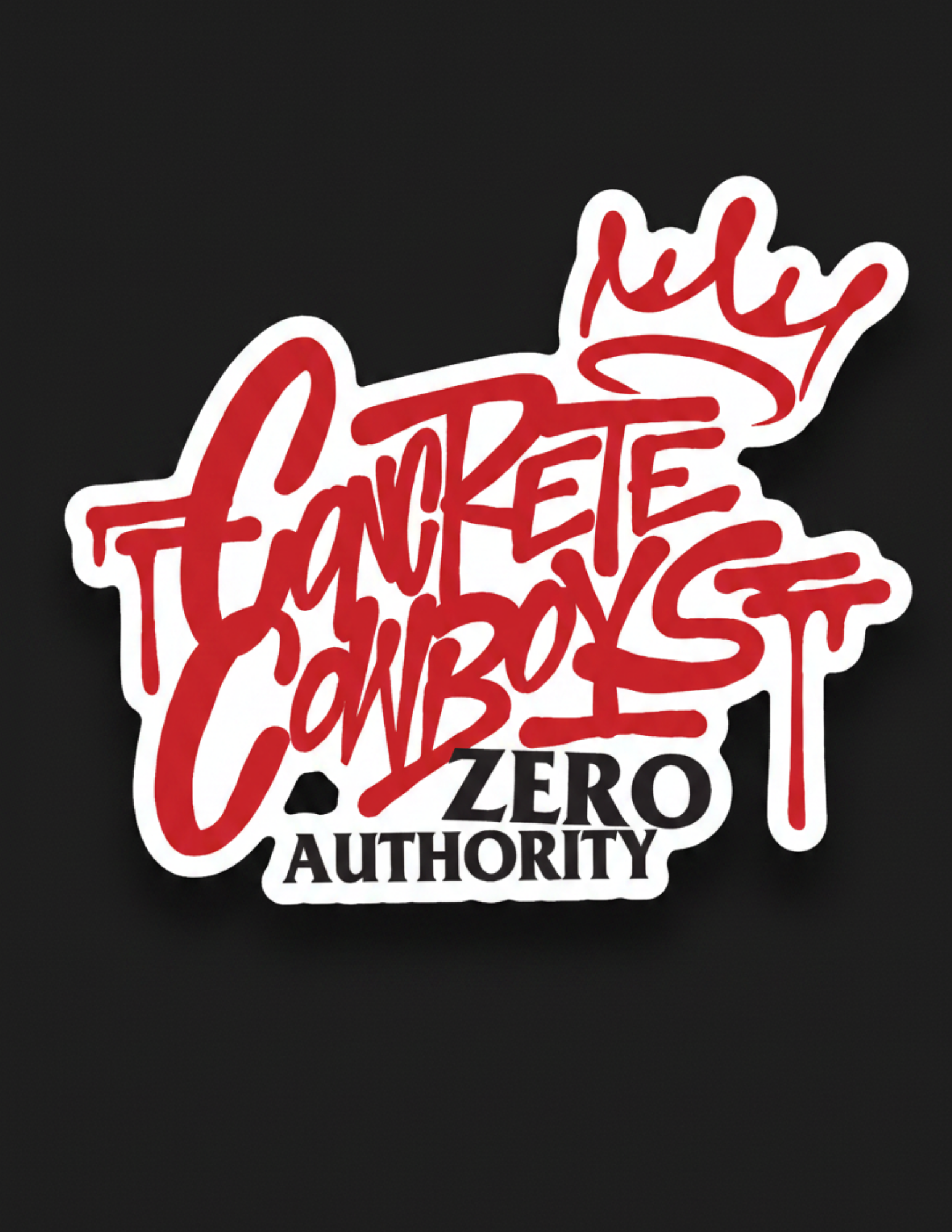 Zero Authority Sticker